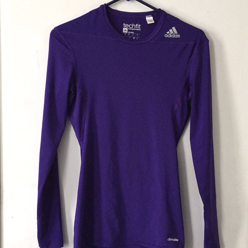 Adidas long sleeve running shirt